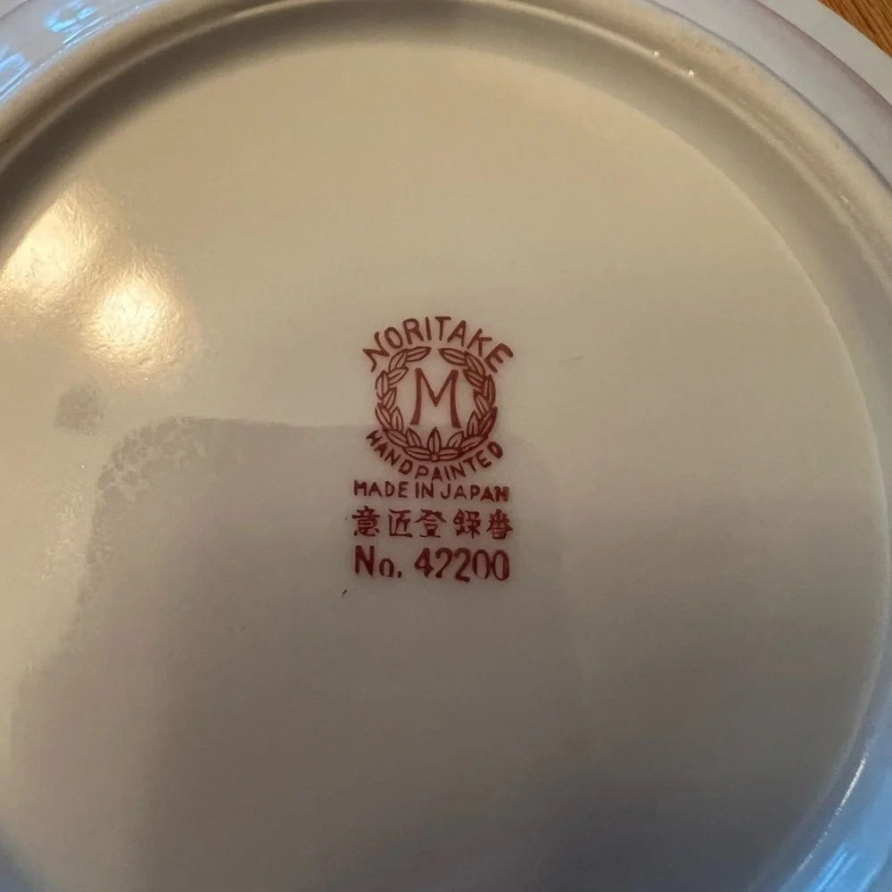 Vintage Noritake Morimura Hand Painted Dish